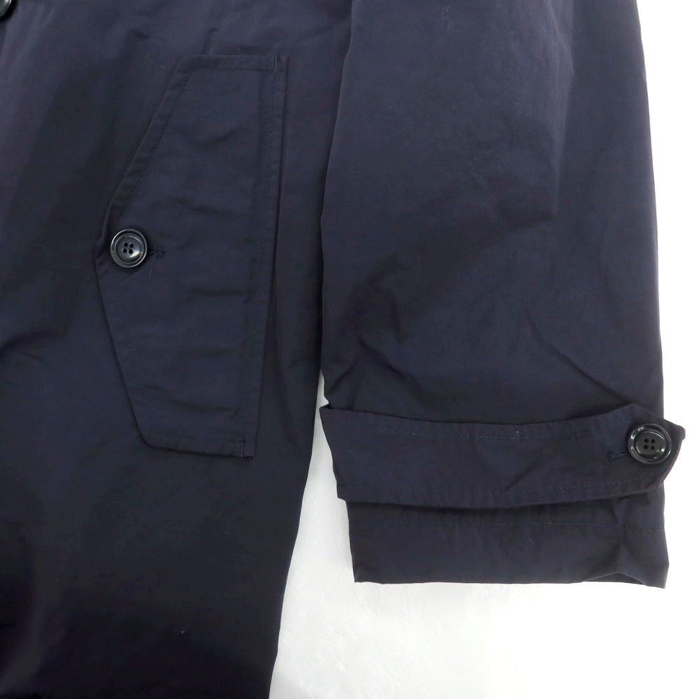【新品】アスペジ ASPESI ナイロン 中綿 トレンチコート ネイビー【 L 】【 状態ランクN 】【 メンズ 】