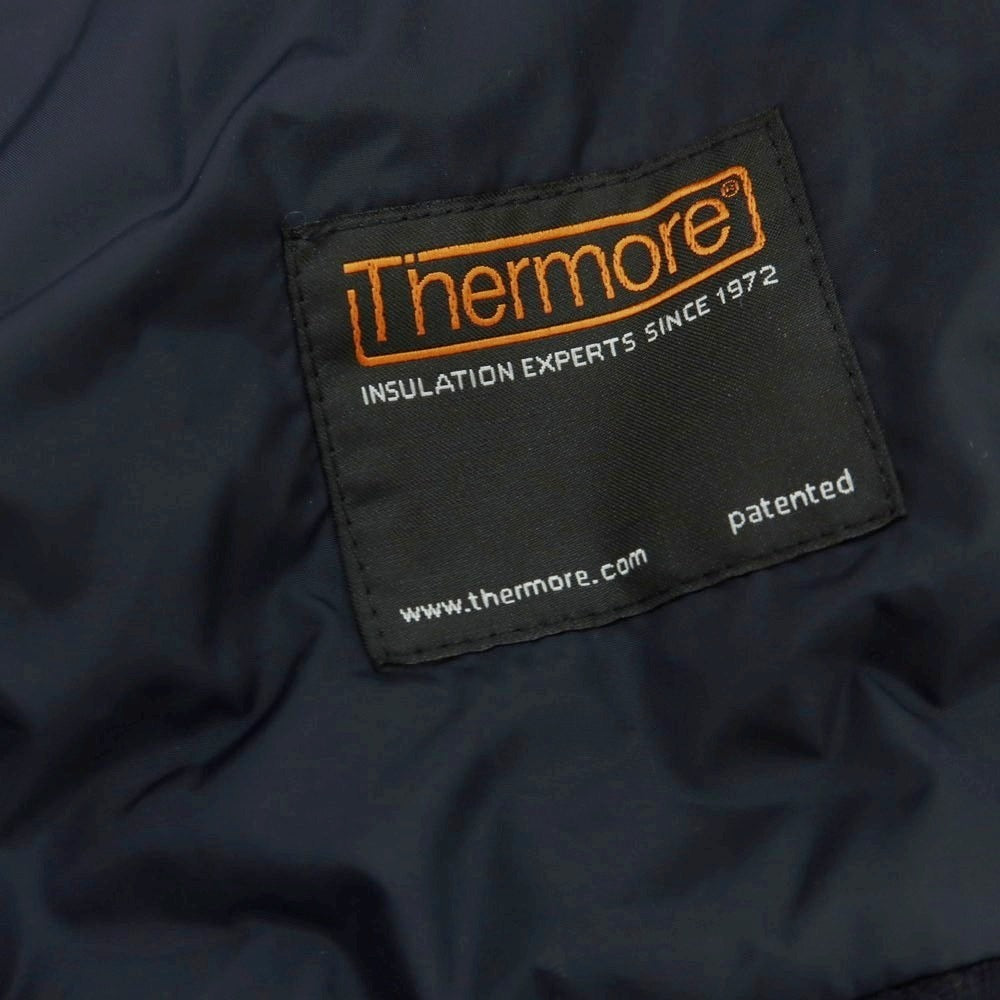 【新品】アスペジ ASPESI ナイロン 中綿 トレンチコート ネイビー【 L 】【 状態ランクN 】【 メンズ 】