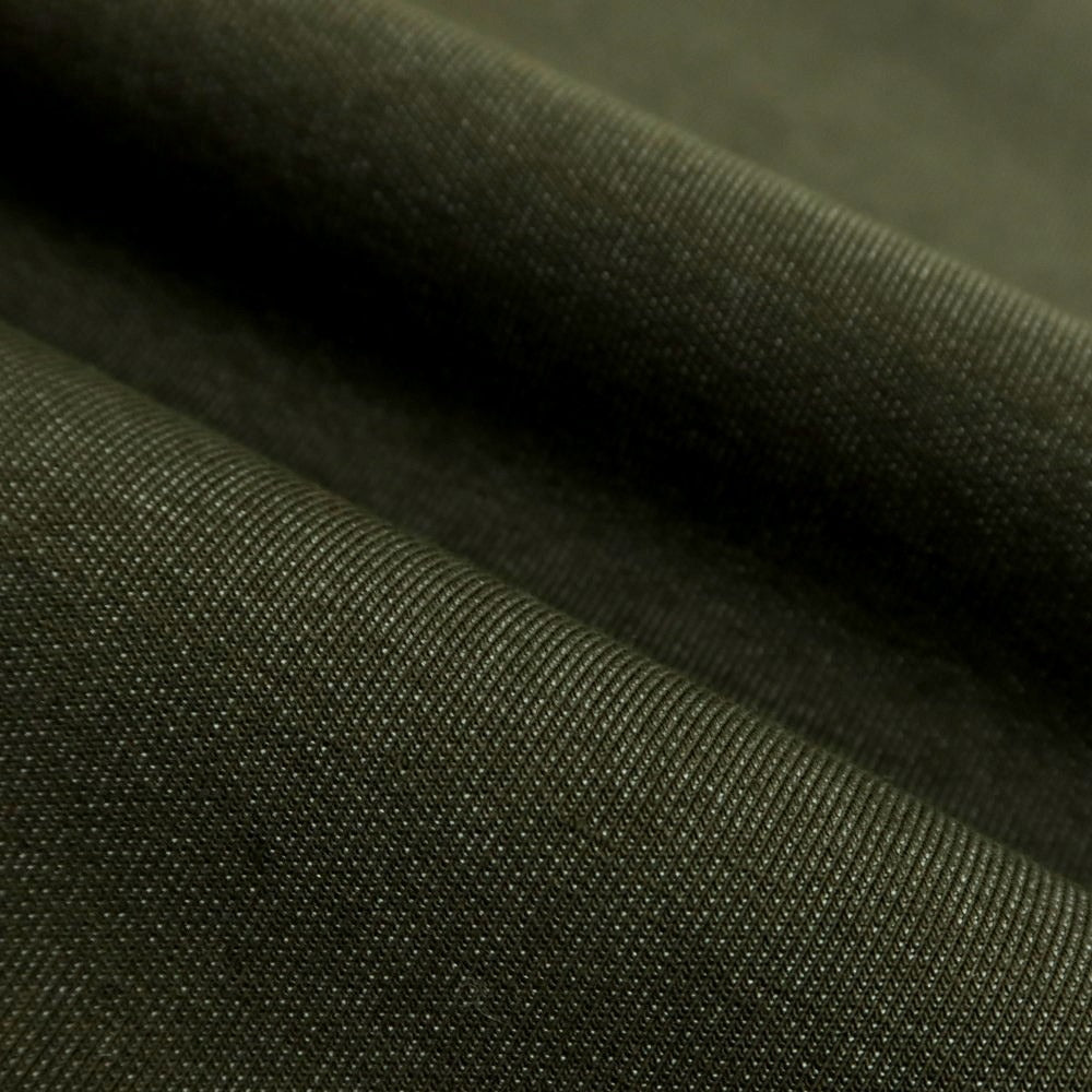 【新品】アスペジ ASPESI ストレッチ コットンポリエステル クルーネック スウェット ダークオリーブ【 XL 】【 状態ランクN 】【 メンズ 】