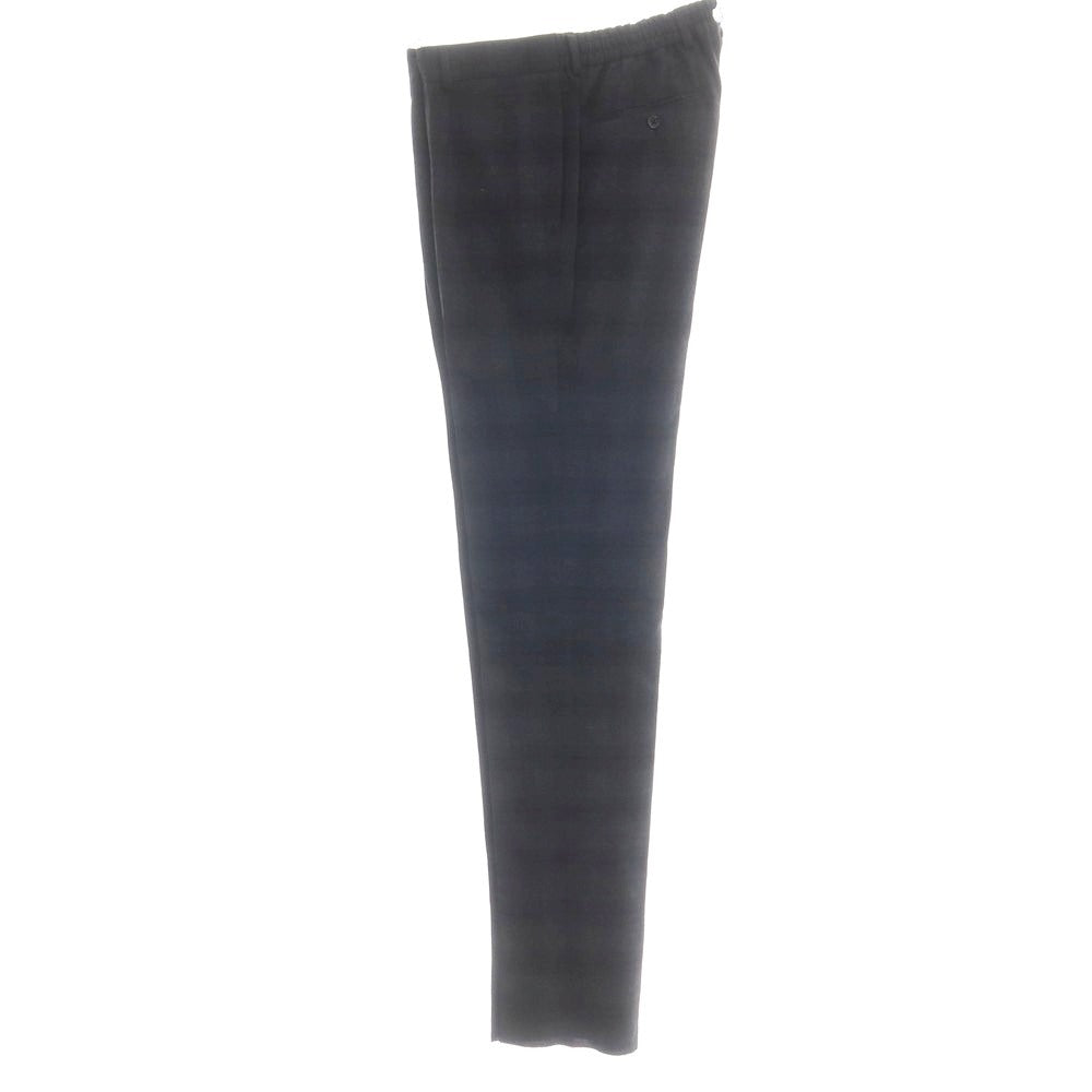 【新品】ベルベスト Belvest チェック ストレッチウール ダブルスーツ ダークグレー【 50 Drop7 】【 状態ランクN 】【 メンズ 】