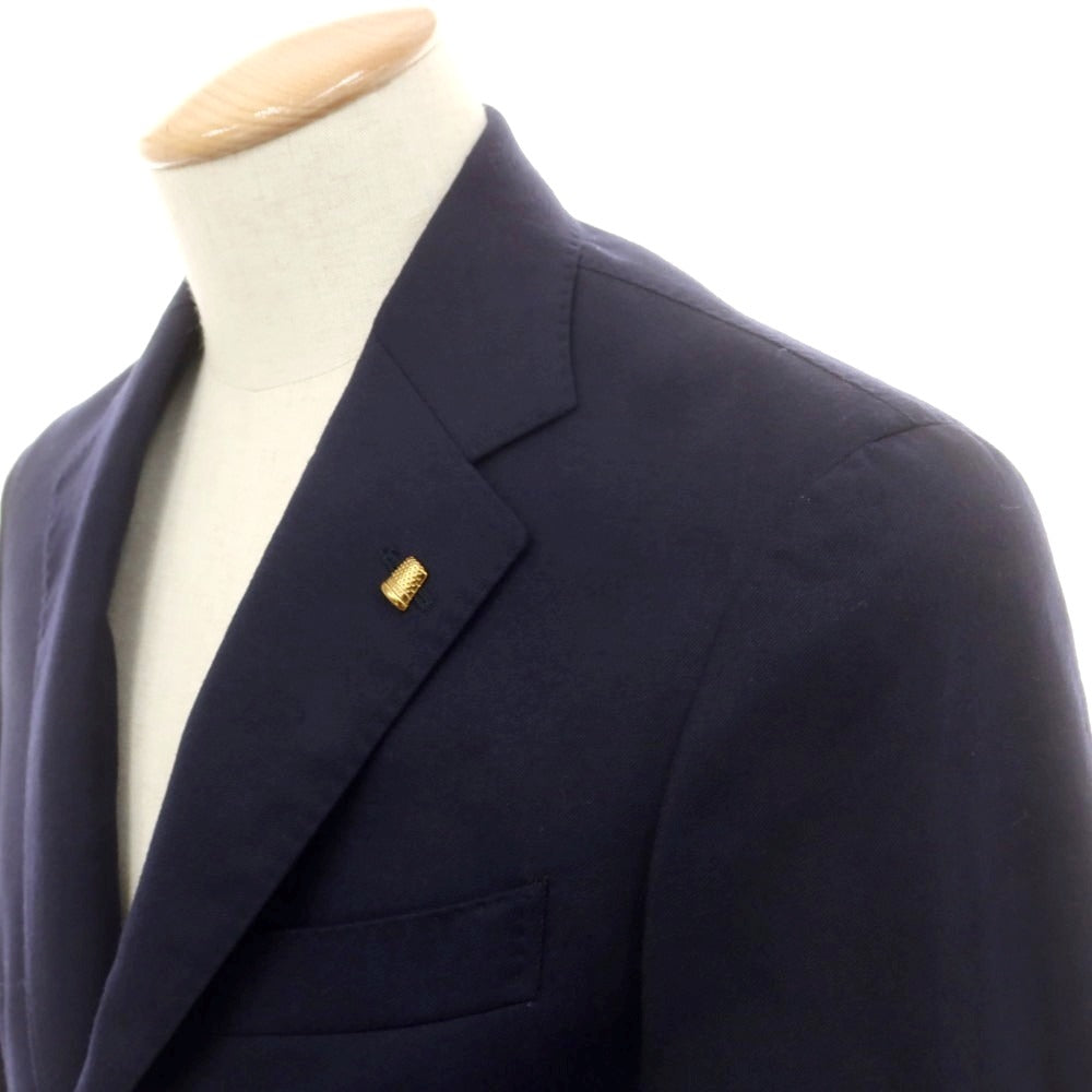 【新品】サルトリア ラトーレ SARTORIA LATORRE ウール テーラードジャケット ネイビー【 44 】【 状態ランクN 】【 メンズ 】
