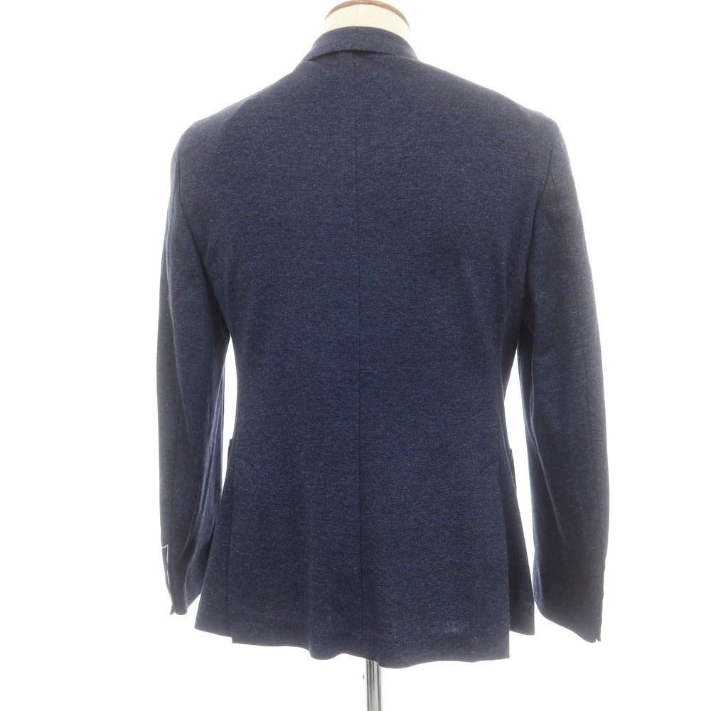 【新品】サルトリア ラトーレ SARTORIA LATORRE コットンジャージー カジュアルジャケット ネイビー【 48 】【 状態ランクN 】【 メンズ 】