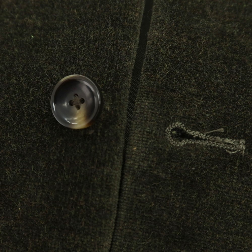 【新品】サルトリア ラトーレ SARTORIA LATORRE ベロア ストレッチコットン カジュアル系ジレ オリーブ【 48 】【 状態ランクN 】【 メンズ 】