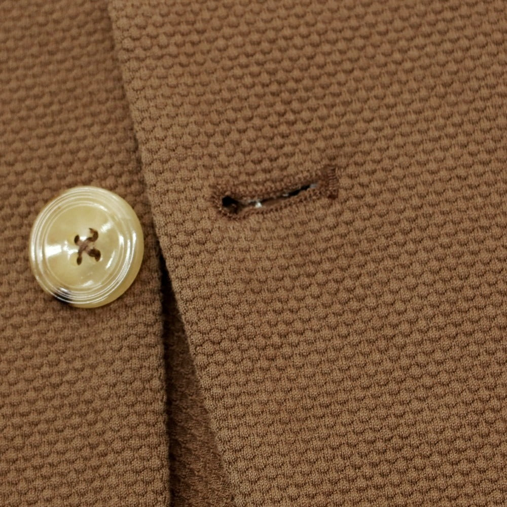 【新品アウトレット】チルコロ1901 CIRCOLO 1901 コットンジャージー テーラードジャケット ブラウン【 46 】【 状態ランクN- 】【 メンズ 】