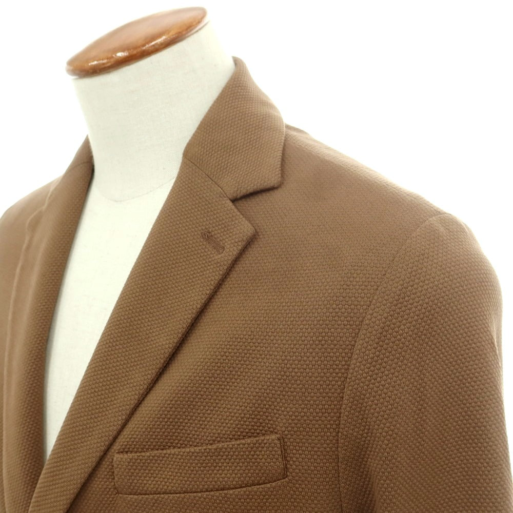 【新品】チルコロ1901 CIRCOLO 1901 コットンジャージー テーラードジャケット ブラウン【 48 】【 状態ランクN 】【 メンズ 】