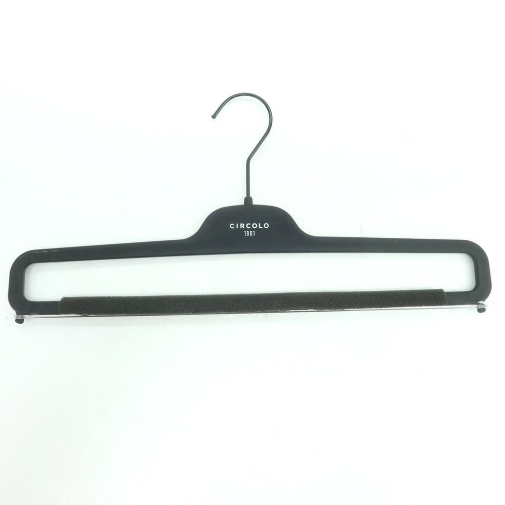 【新品】チルコロ1901 CIRCOLO 1901 ジャージーコットン カジュアルスラックスパンツ グレーxホワイト【 48 】【 状態ランクN 】【 メンズ 】