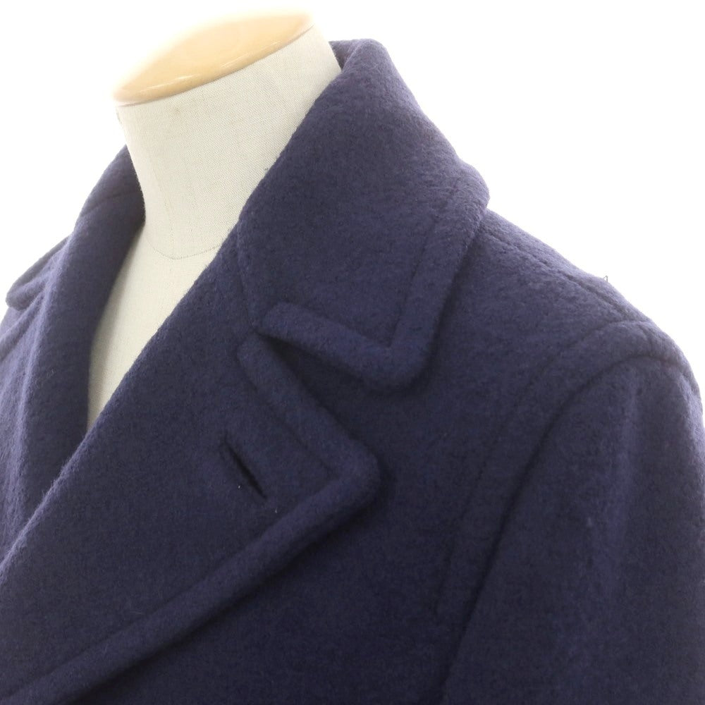 【新品】マルニ MARNI ウール ピーコート ネイビー【 44 】【 状態ランクN 】【 メンズ 】