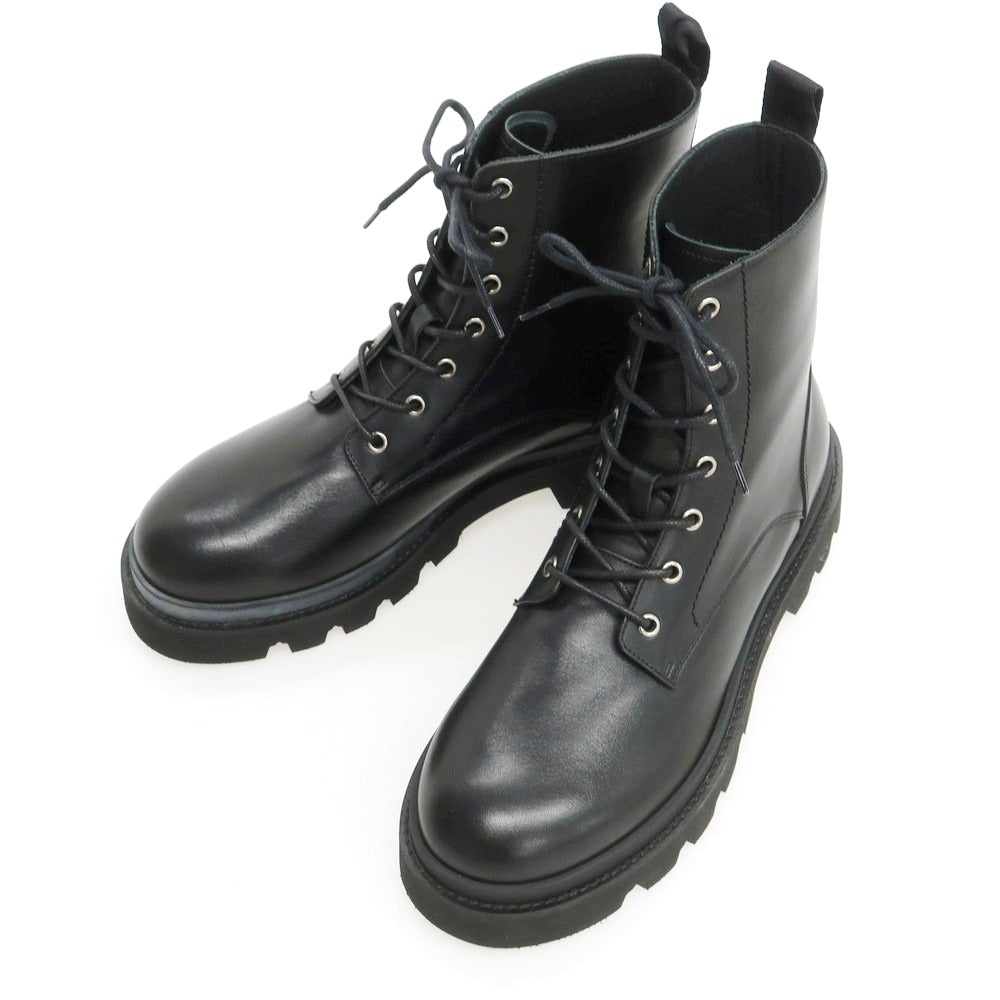 【新品】ディースクエアード DSQUARED2 レザー レースアップブーツ ブラック【 42 】【 状態ランクN 】【 メンズ 】