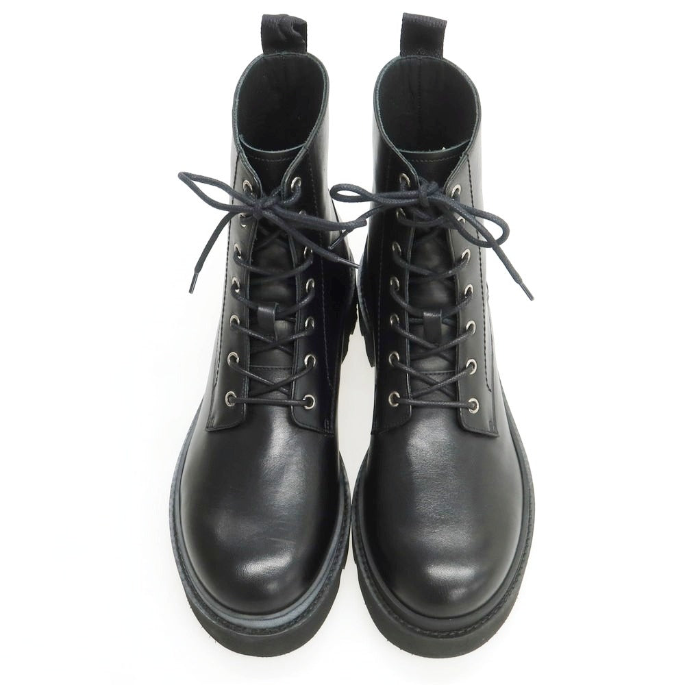 【新品】ディースクエアード DSQUARED2 レザー レースアップブーツ ブラック【 42 】【 状態ランクN 】【 メンズ 】