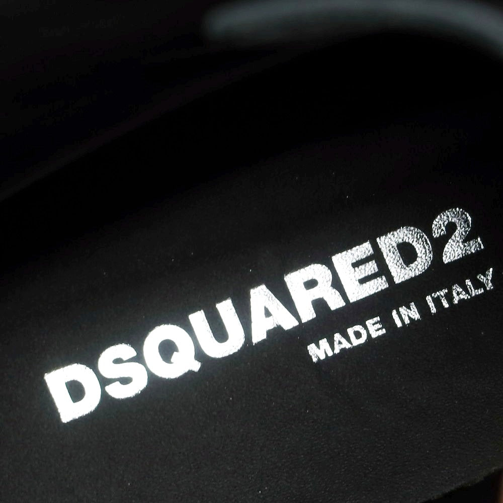 【新品】ディースクエアード DSQUARED2 レザー レースアップブーツ ブラック【 42 】【 状態ランクN 】【 メンズ 】
