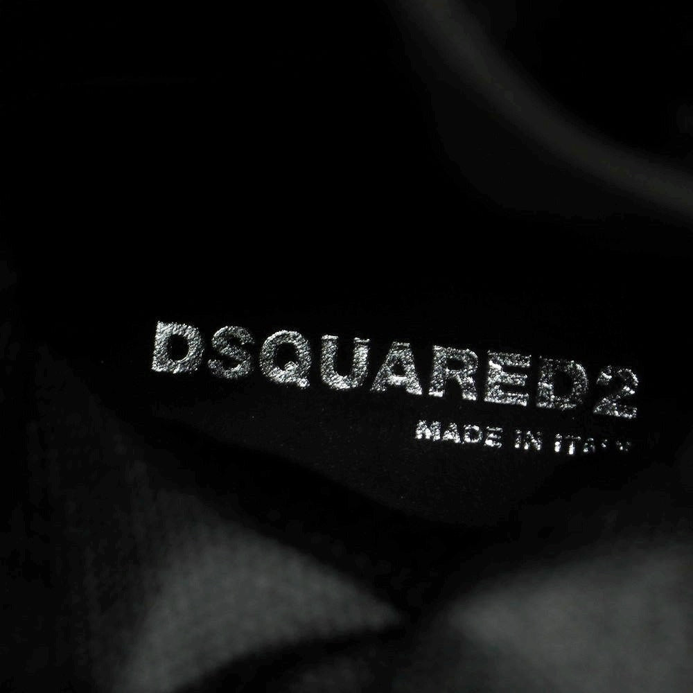 【新品】ディースクエアード DSQUARED2 レザー コンバットブーツ ブラック【 41 】【 状態ランクN 】【 メンズ 】
