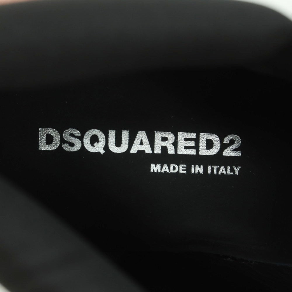 【新品】ディースクエアード DSQUARED2 アンクル ワークブーツ ブラック【 41 】【 状態ランクN 】【 メンズ 】