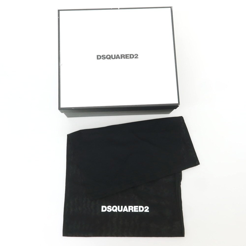 【新品】ディースクエアード DSQUARED2 アンクル ワークブーツ ブラック【 41 】【 状態ランクN 】【 メンズ 】