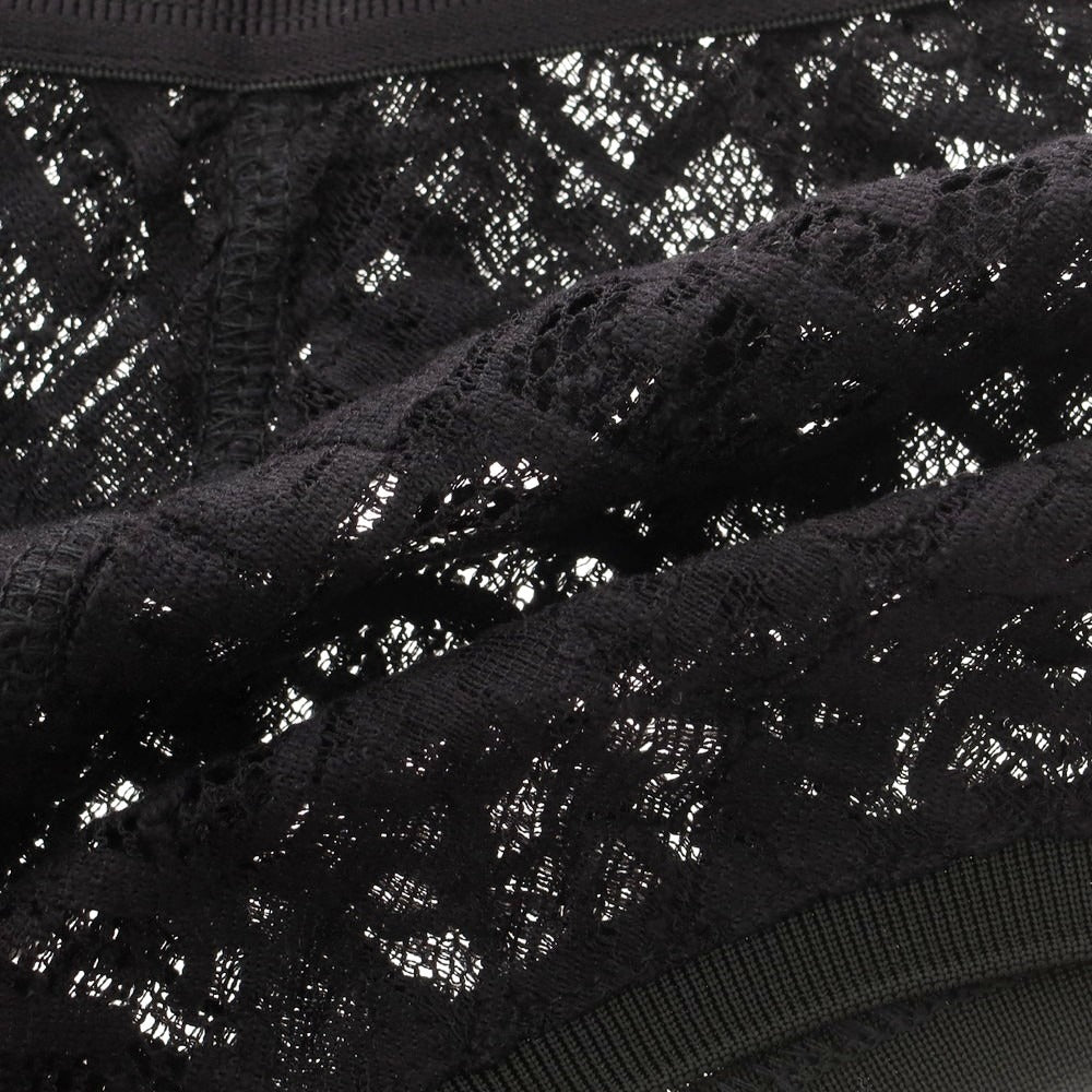 【新品アウトレット】ディースクエアード DSQUARED2 総レース トランクス 下着 ブラック【 M 】【 状態ランクN- 】【 メンズ 】