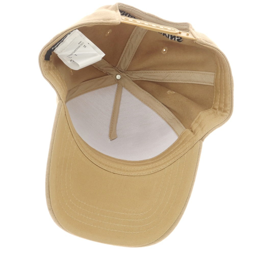 【新品】ディースクエアード DSQUARED2 コットン スウェット ベースボールキャップ ベージュ【 UNI 】【 状態ランクN 】【 メンズ 】