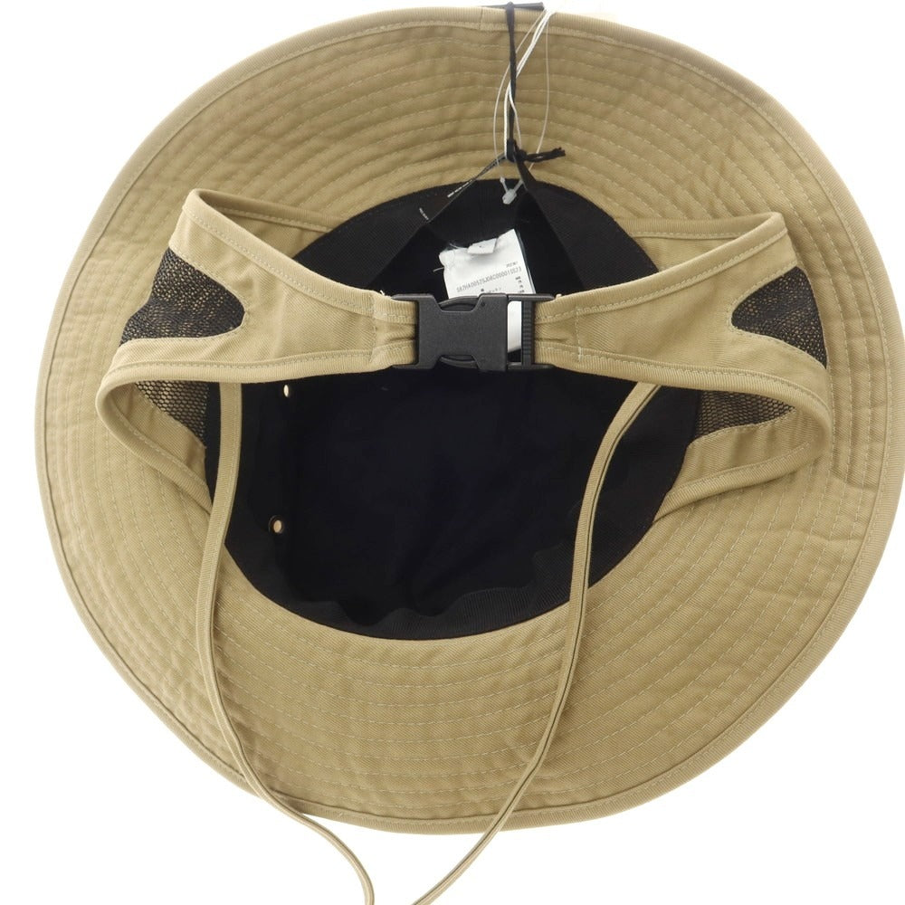 【新品】ディースクエアード DSQUARED2 コットンポリウレタンポリエステル サファリハット カーキベージュ【 L 】【 状態ランクN 】【 メンズ 】