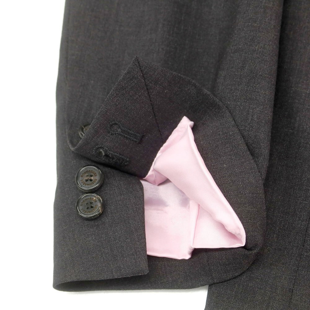 【新品】ディースクエアード DSQUARED2 ストレッチ ウール 2つボタンスーツ ダークグレー【 48 】【 状態ランクN 】【 メンズ 】