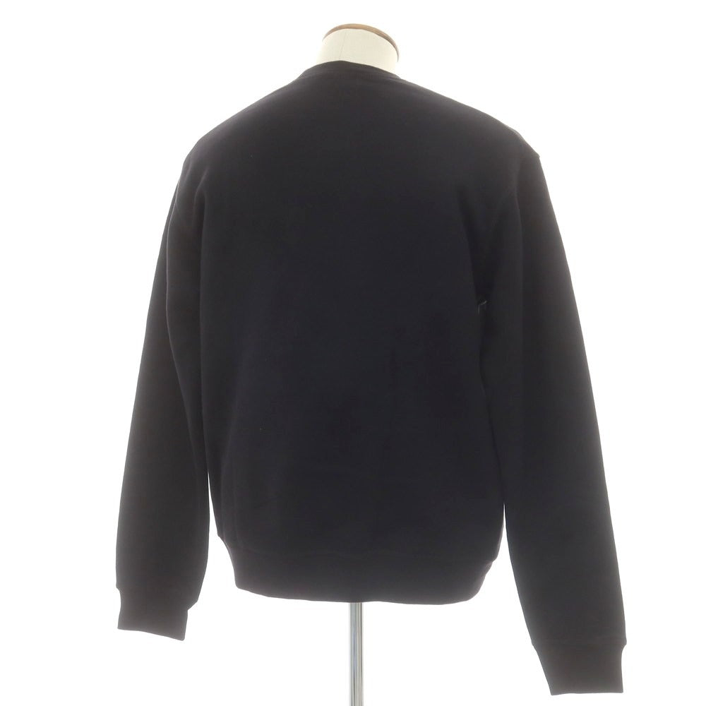 【新品】ディースクエアード DSQUARED2 コットン クルーネック スウェット ブラック【 M 】【 状態ランクN 】【 メンズ 】