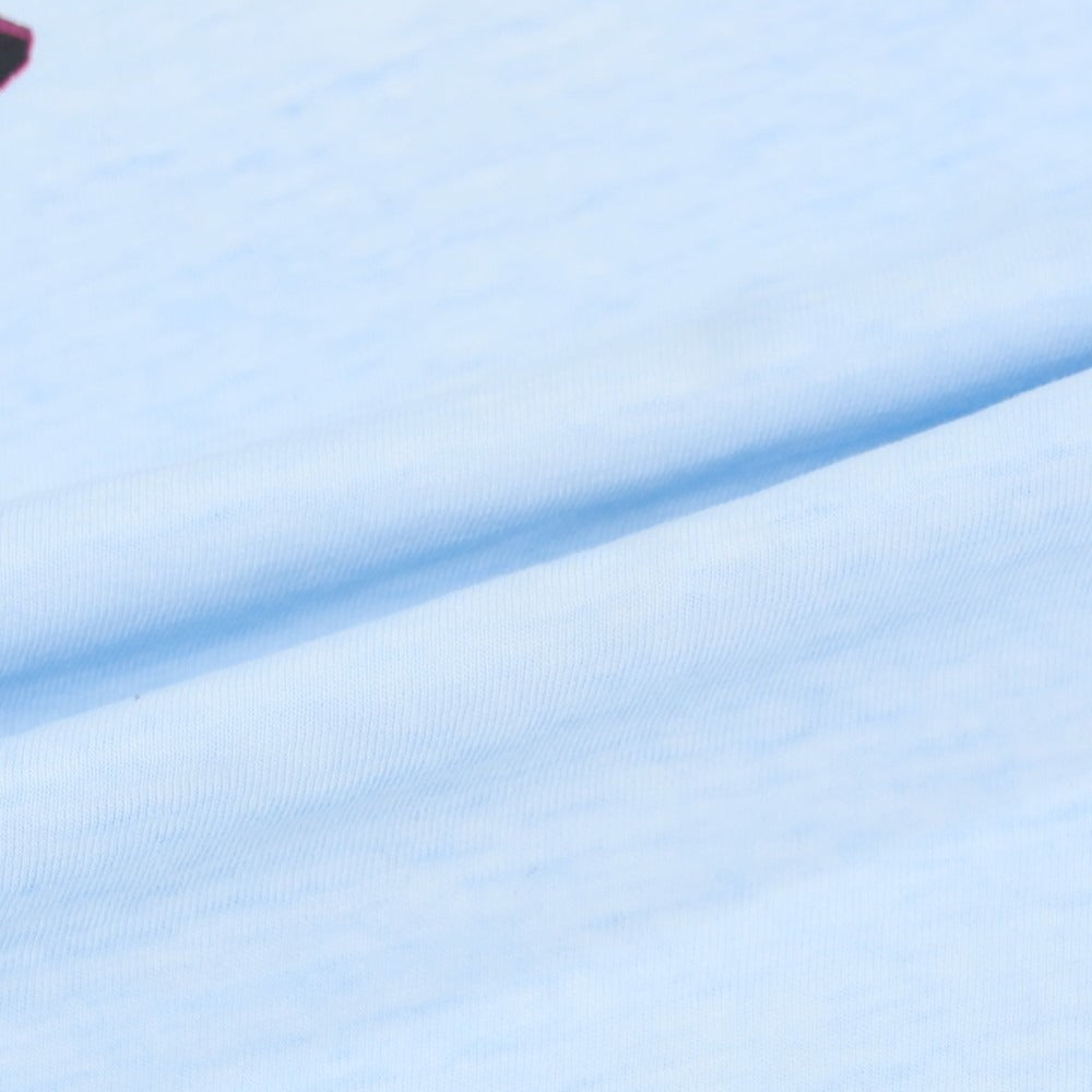 【新品】ディースクエアード DSQUARED2 コットン クルーネック 長袖Tシャツ ライトブルー【 M 】【 状態ランクN 】【 メンズ 】