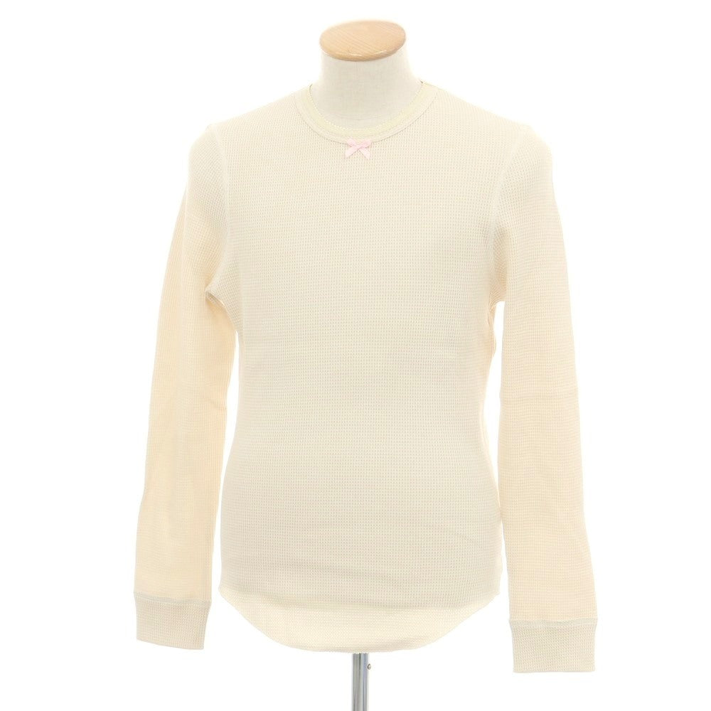 【新品】ディースクエアード DSQUARED2 UNDERWEAR コットンサーマル クルーネック 長袖Tシャツ ベージュ【 S 】【 状態ランクN 】【 メンズ 】