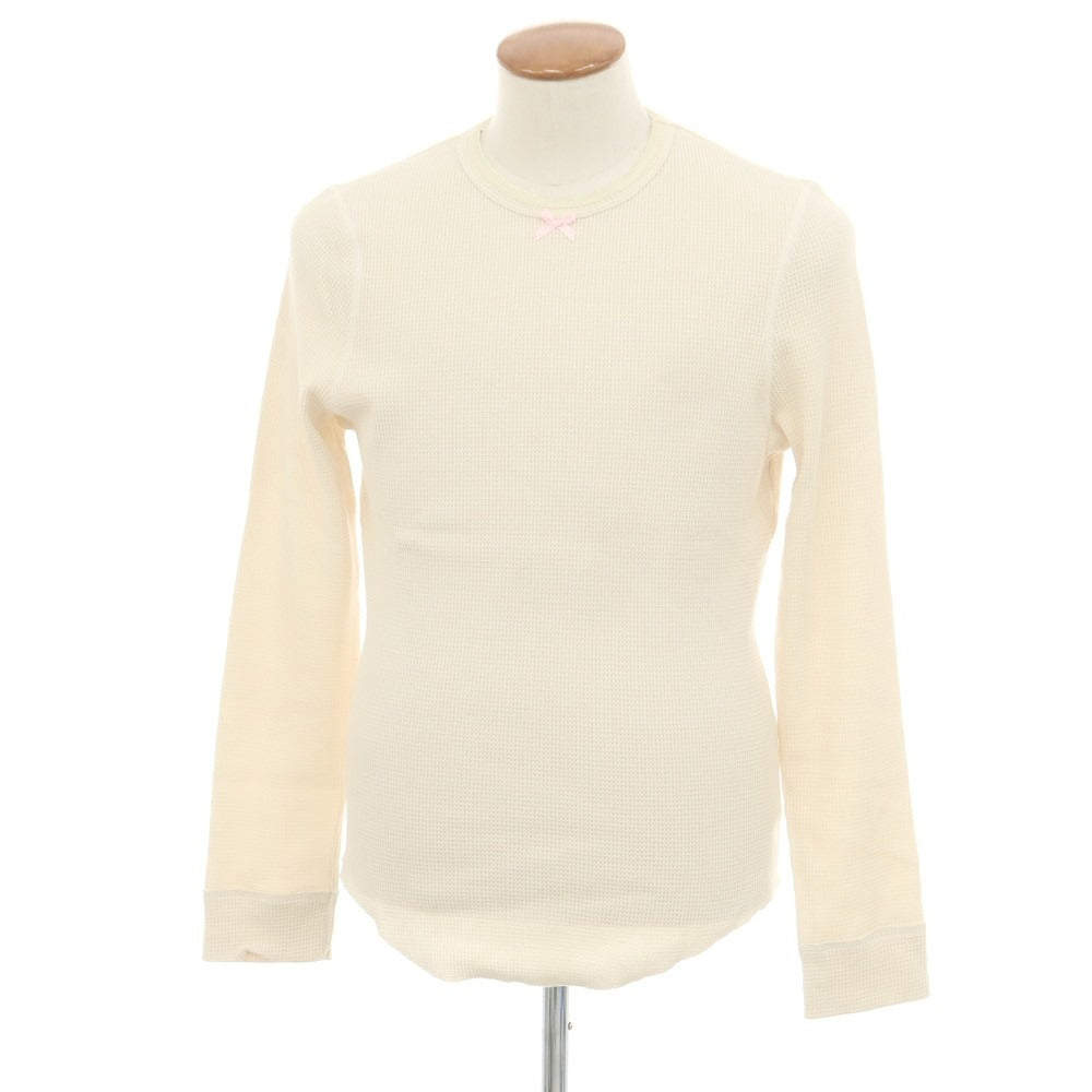 【新品】ディースクエアード DSQUARED2 UNDERWEAR コットンサーマル クルーネック 長袖Tシャツ ベージュ【 M 】【 状態ランクN 】【 メンズ 】