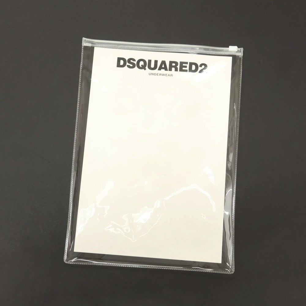 【新品】ディースクエアード DSQUARED2 ストレッチ コットンナイロン ジャカード レース タンクトップ ブラック【 M 】【 状態ランクN 】【 メンズ 】