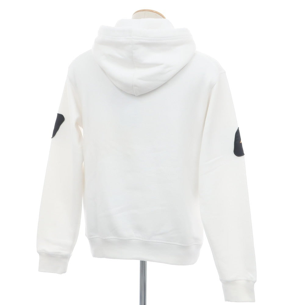 【新品アウトレット】ディースクエアード DSQUARED2 コットン スウェット プルオーバー パーカー ホワイト【 XS 】【 状態ランクN- 】【 メンズ 】