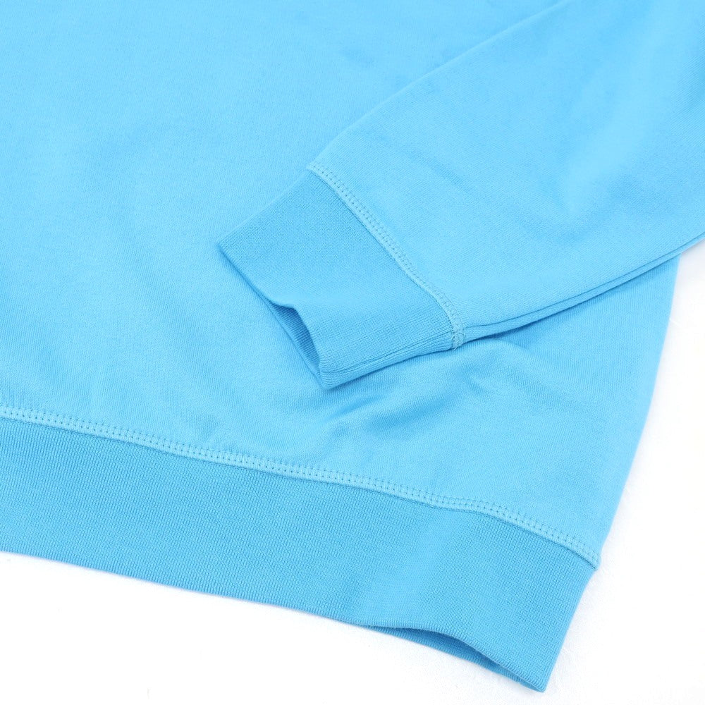 【新品】ディースクエアード DSQUARED2 コットン スウェット プルオーバー パーカー ライトブルー【 XL 】【 状態ランクN 】【 メンズ 】