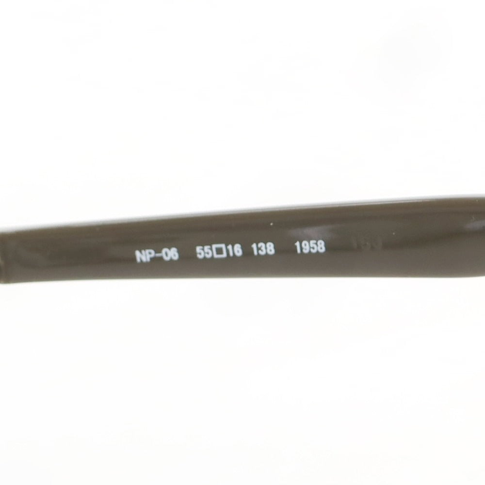 【中古】フォーナインズ 999.9 NP-06 メガネ グレーブラウン【 55□16 138 】【 状態ランクB 】【 メンズ 】