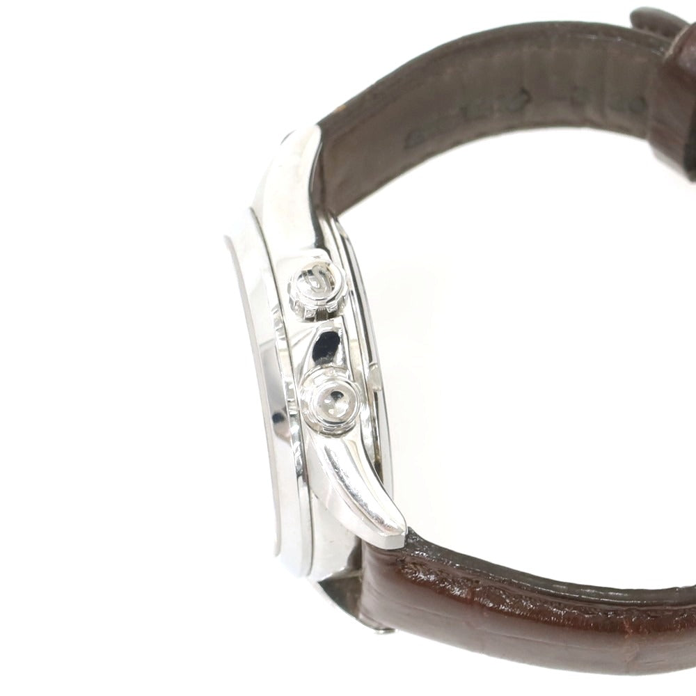 【中古】セイコー SEIKO メカニカル アルピニスト 6R15-00E0 腕時計 シルバーxモスグリーン×ダークブラウン【 状態ランクB 】【 メンズ 】