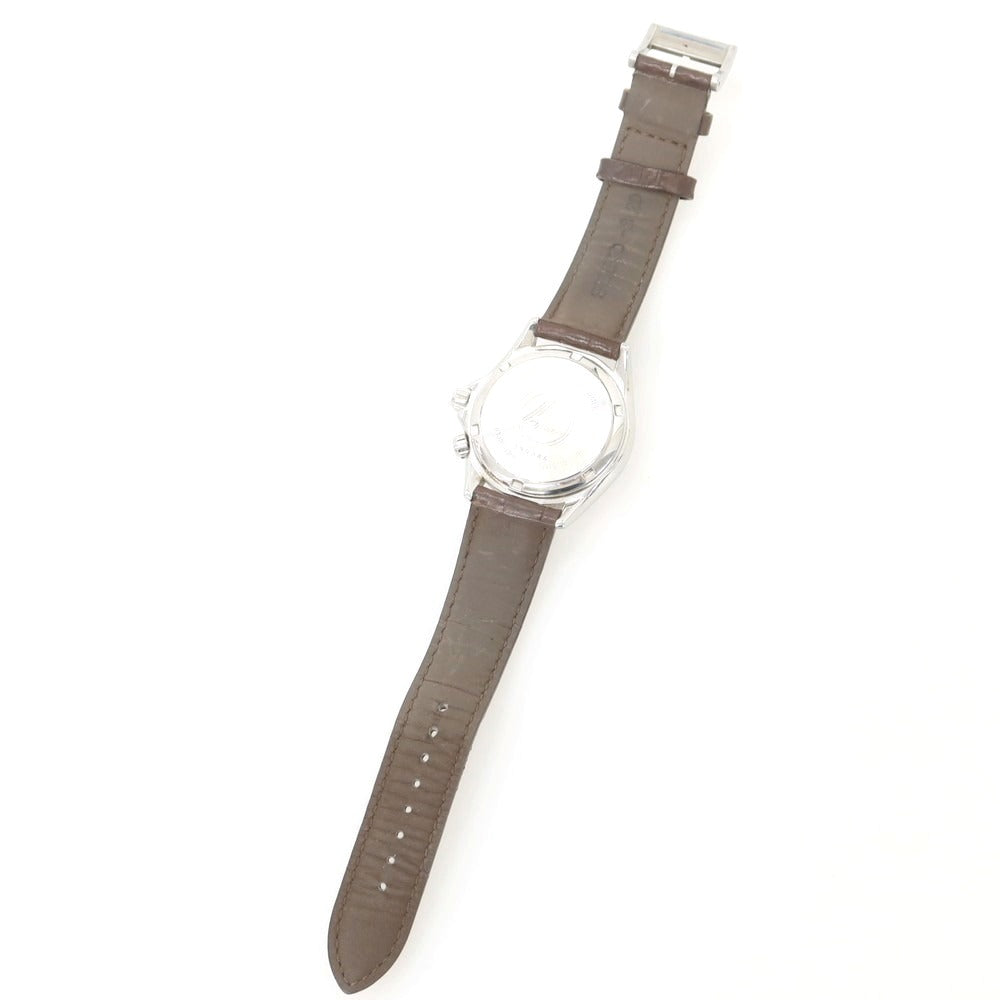 【中古】セイコー SEIKO メカニカル アルピニスト 6R15-00E0 腕時計 シルバーxモスグリーン×ダークブラウン【 状態ランクB 】【 メンズ 】