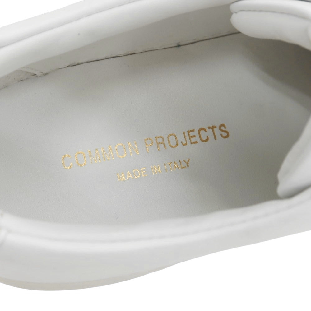 【中古】【未使用】コモンプロジェクツ COMMON PROJECTS ローカット レザー スニーカー ホワイト【 42 】【 状態ランクS 】【 メンズ 】