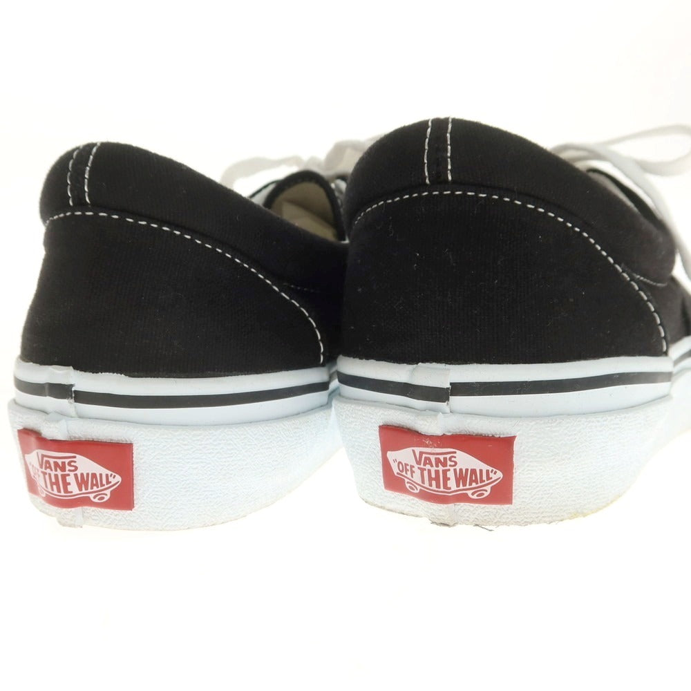 【中古】バンズ VANS ERA キャンバス スニーカー ブラック【 25.5cm 】【 状態ランクB 】【 メンズ 】