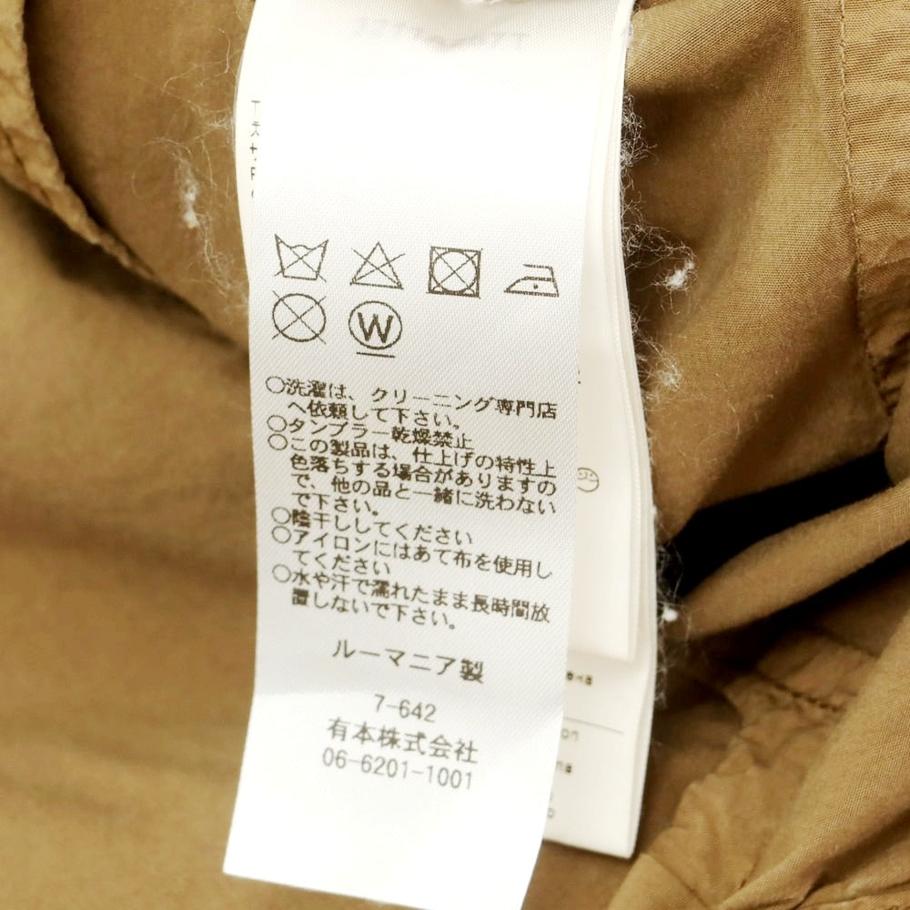 【中古】パオローニ PAOLONI ウォッシュストレッチコットン 2つボタンスーツ カーキブラウン【 48 】【 状態ランクC 】【 メンズ 】
