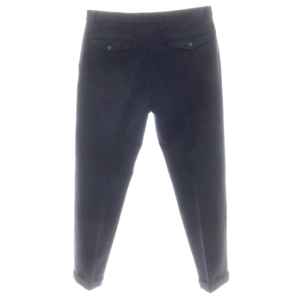【中古】チルコロ1901 CIRCOLO 1901 コットン ジャージー カジュアルスラックスパンツ ネイビー【 48 】【 状態ランクB 】【 メンズ 】