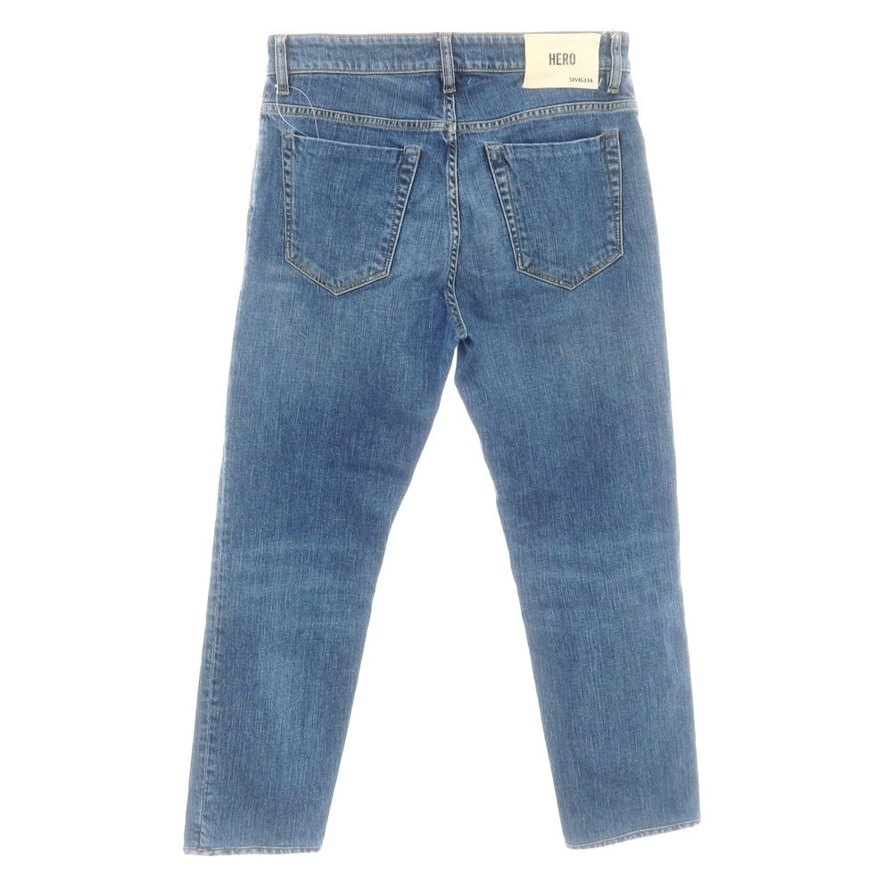 【中古】シビリア SIVIGLIA ストレッチ デニムパンツ ジーンズ ブルー【 32 】【 状態ランクB 】【 メンズ 】