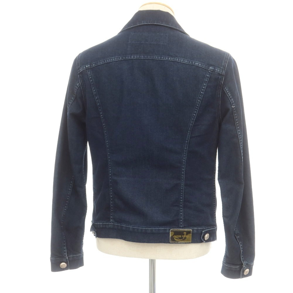 【中古】ヤコブコーエン JACOB COHEN J8032 ストレッチ デニムジャケット ジージャン ネイビー【 S 】【 状態ランクB 】【 メンズ 】