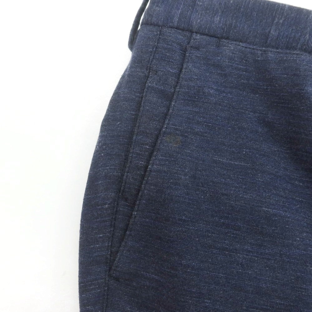 【中古】ピーティーゼロウーノ PT01 TRAVELLER ストレッチ コットンナイロン カジュアルスラックスパンツ ネイビー【 46 】【 状態ランクC 】【 メンズ 】