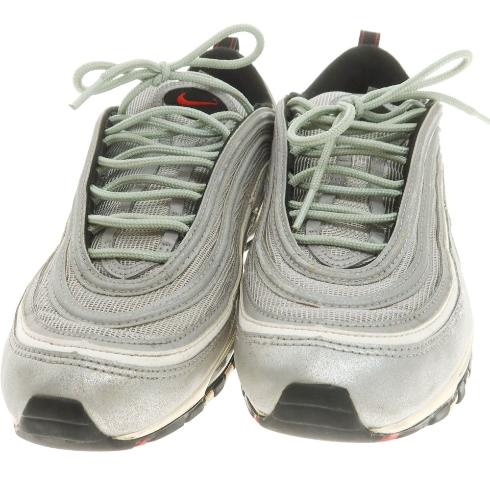 【中古】ナイキ NIKE AIR MAX 97 スニーカー シルバー【 27.5cm 】【 状態ランクC 】【 メンズ 】