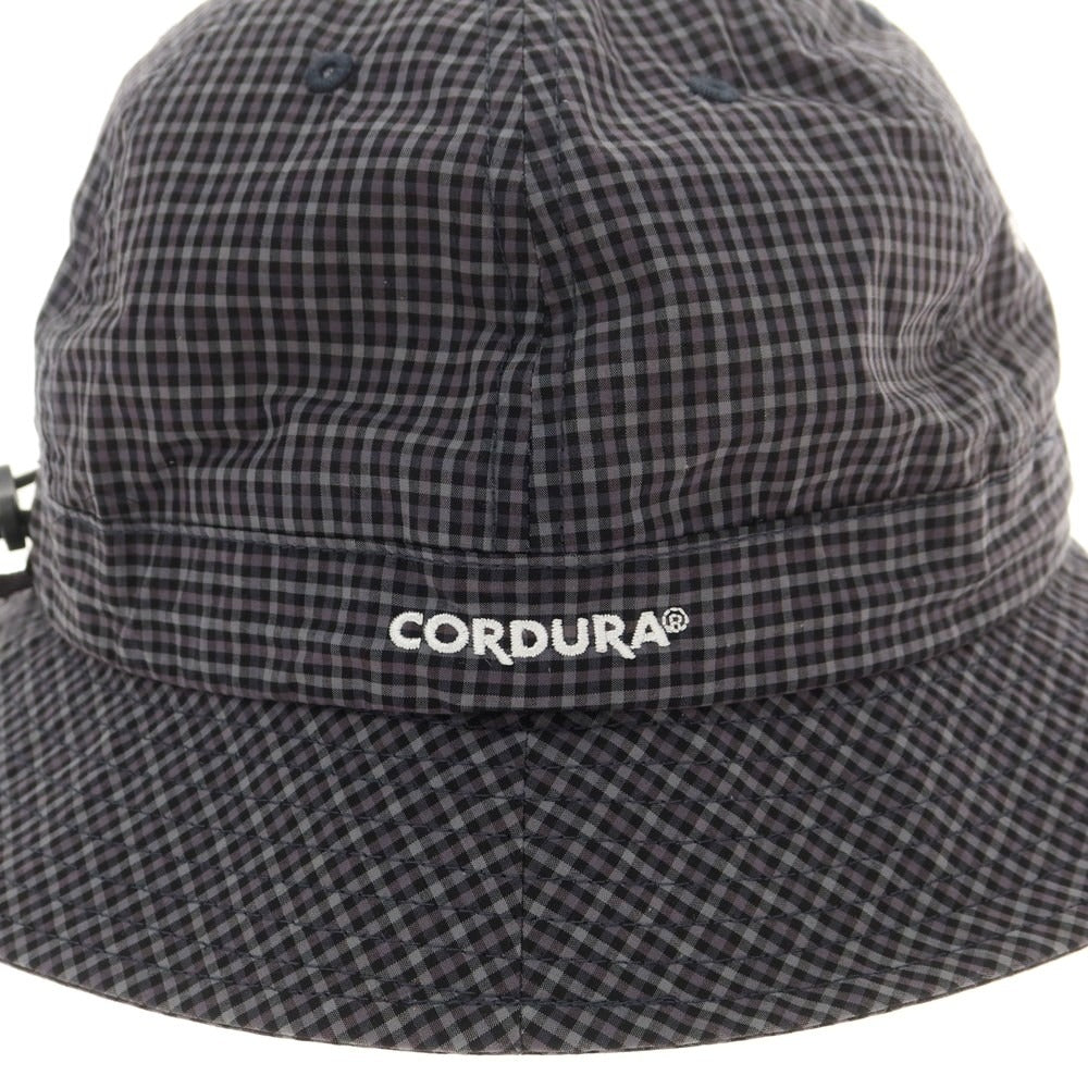 【中古】シュプリーム Supreme 2025年春夏 Cordura Plaid Bell Hat コットンナイロン ハット グレーxブラック【 58cm(S/M) 】【 状態ランクA 】【 メンズ 】