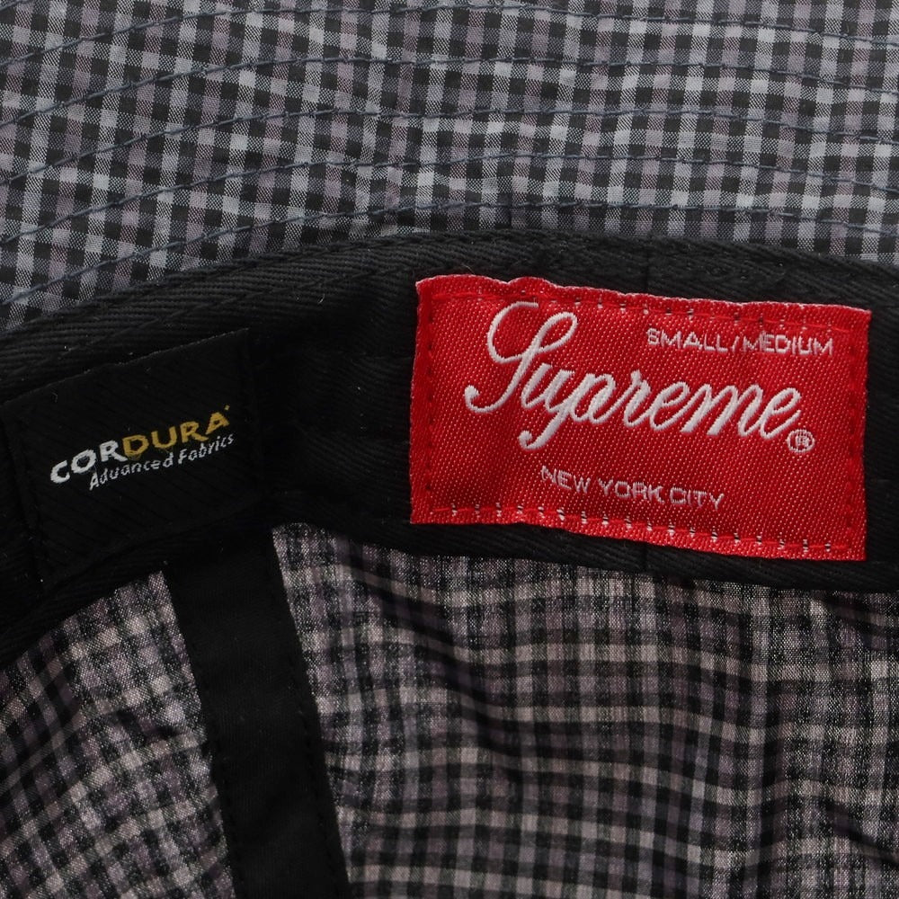 【中古】シュプリーム Supreme 2025年春夏 Cordura Plaid Bell Hat コットンナイロン ハット グレーxブラック【 58cm(S/M) 】【 状態ランクA 】【 メンズ 】