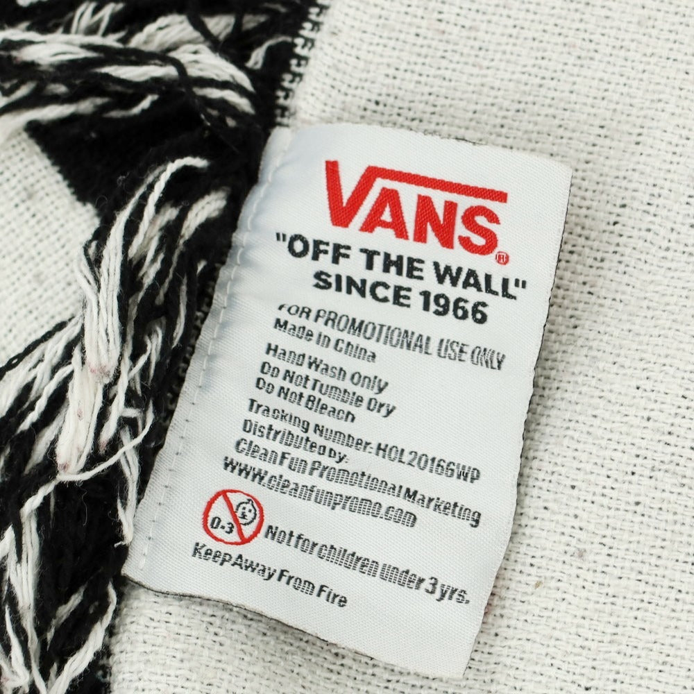 【中古】バンズ VANS ラグマット ブラックxホワイト【 状態ランクC 】【 メンズ 】
