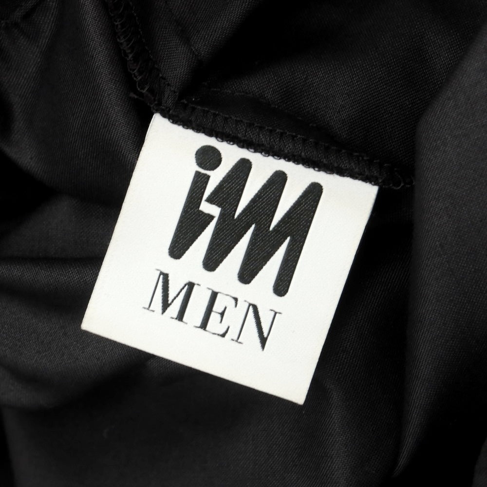 【中古】アイム メン IM MEN 2025年秋冬 アシンメトリー イージーパンツ ブラック【 表記なし(L位) 】【 状態ランクA 】【 メンズ 】