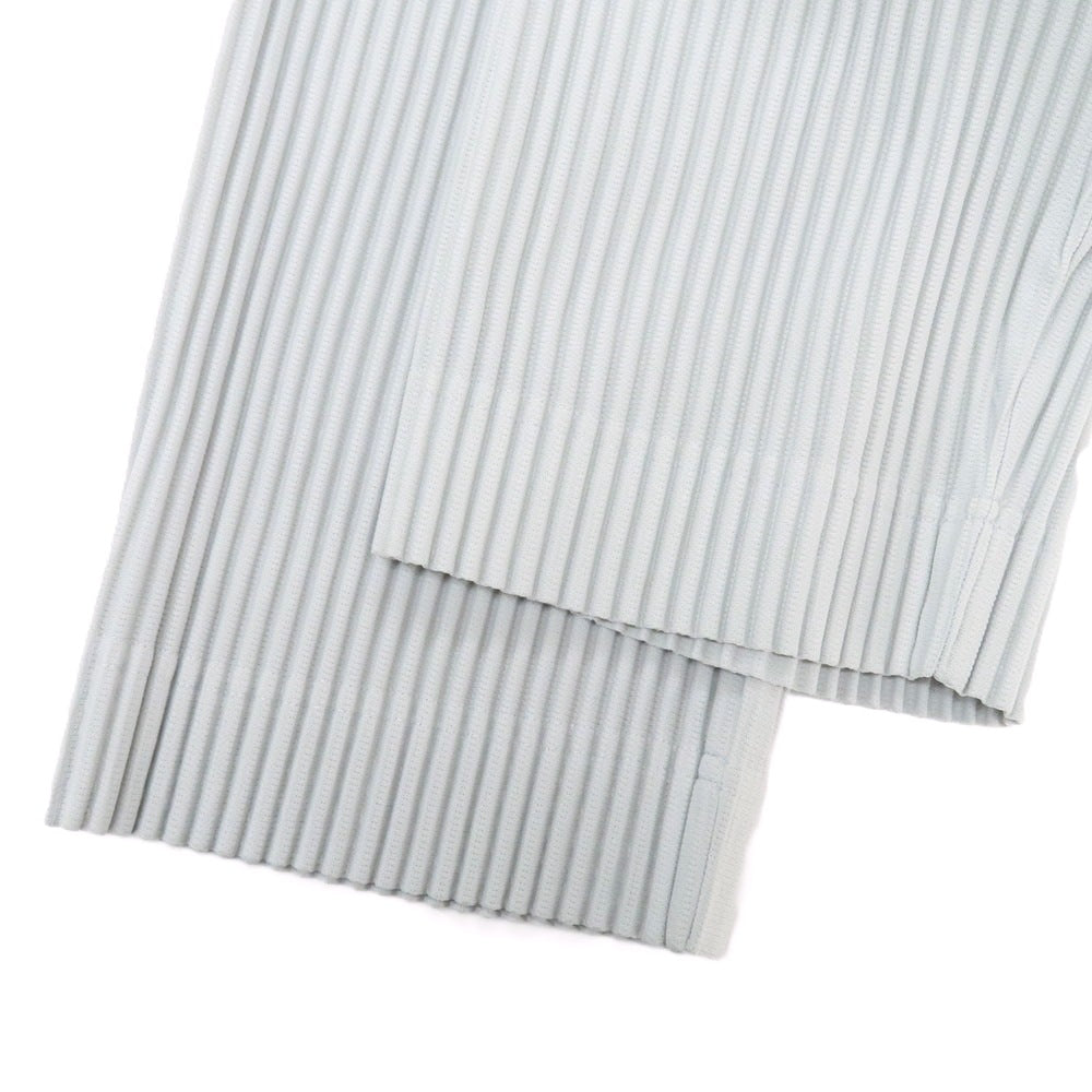 【中古】オム プリッセ イッセイミヤケ HOMME PLISSE ISSEY MIYAKE ポリエステル プリーツ イージーパンツ ライトグレー【 1 】【 状態ランクA 】【 メンズ 】