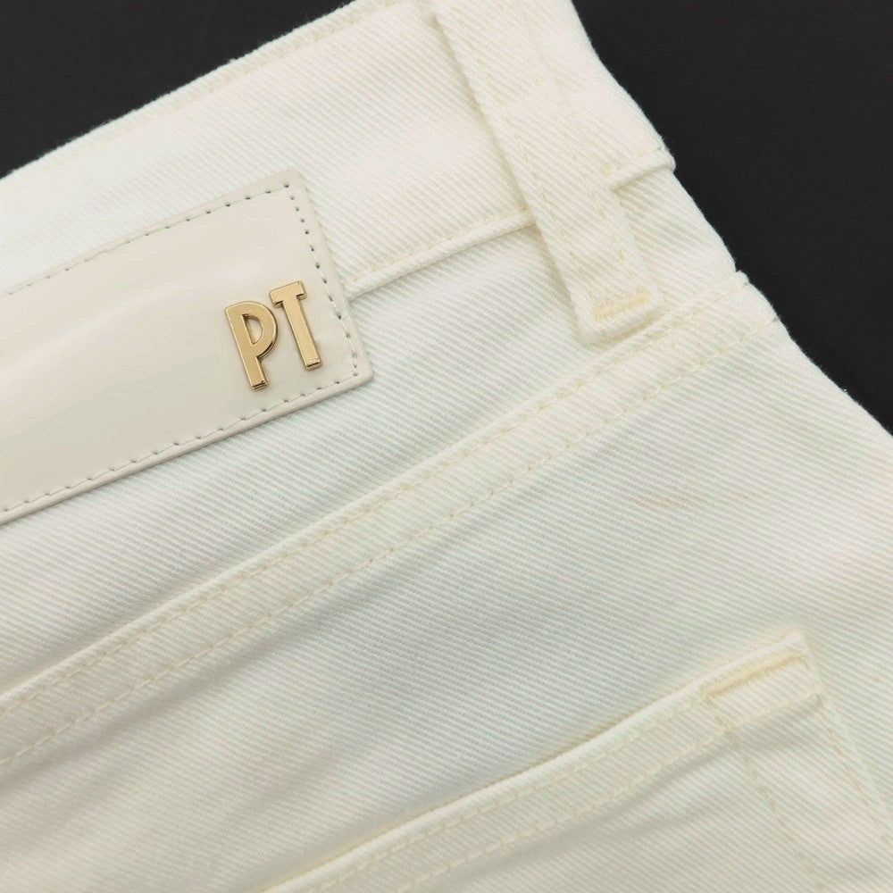 【新品アウトレット】ピーティートリノ デニム PT TORINO DENIM ROCK ストレッチ コットン デニムパンツ ジーンズ ホワイト【 30 】【 状態ランクN- 】【 メンズ 】