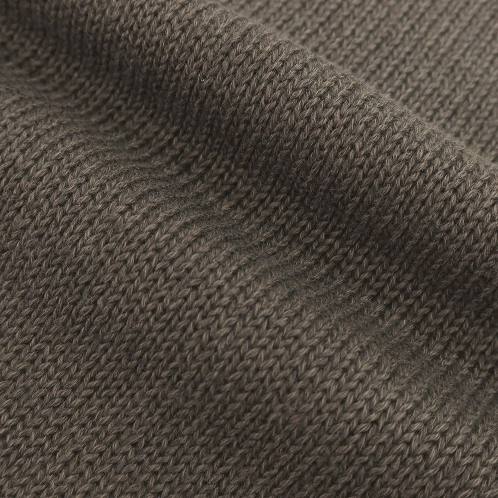 【新品】セッテフィーリ カシミア Settefili Cashmere リネンコットン クルーネック プルオーバーニット ダークブラウン【 46/XS 】【 状態ランクN 】【 メンズ 】
