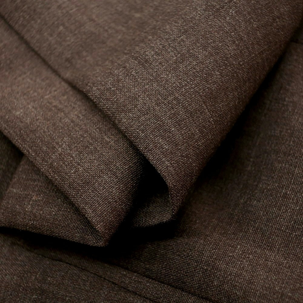 【新品】ベルウィッチ BERWICH ストレッチポリエステルウール イージースラックスパンツ ブラウン【 48 】【 状態ランクN 】【 メンズ 】