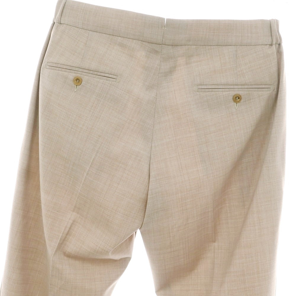 【新品】ベルウィッチ BERWICH ストレッチポリエステルウール イージースラックスパンツ ベージュ【 50 】【 状態ランクN 】【 メンズ 】
