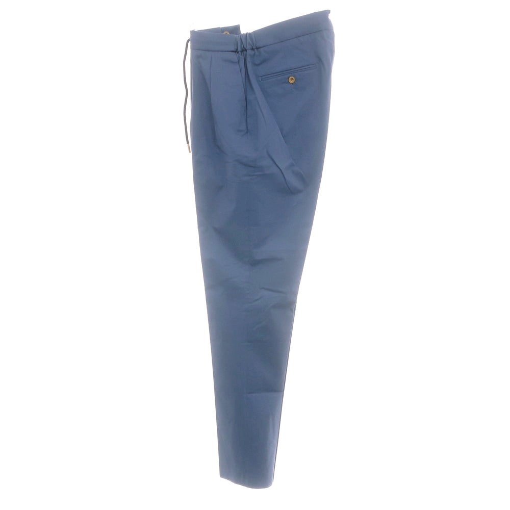 【新品】ベルウィッチ BERWICH ストレッチ コットン イージースラックスパンツ ライトブルー【 50 】【 状態ランクN 】【 メンズ 】