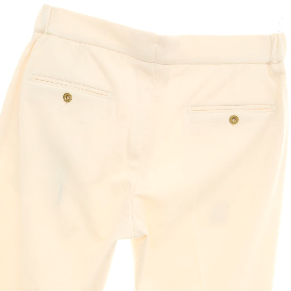 【新品】ベルウィッチ BERWICH レーヨンナイロン ジャージー イージースラックスパンツ アイボリー【 48 】【 状態ランクN 】【 メンズ 】